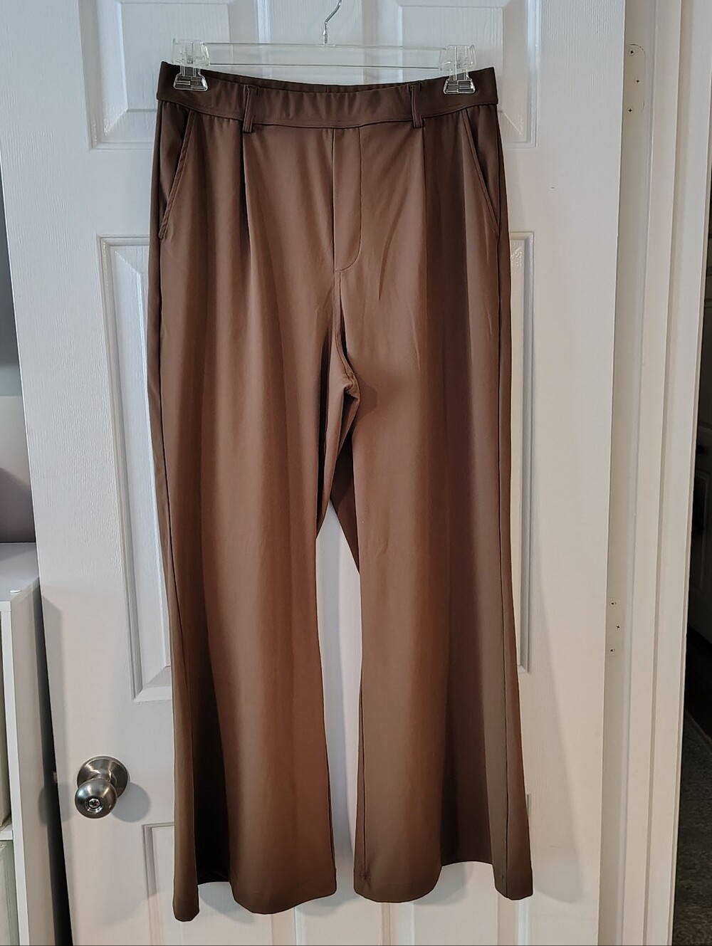 HALARA Flex Flare Work Pants Pockets
